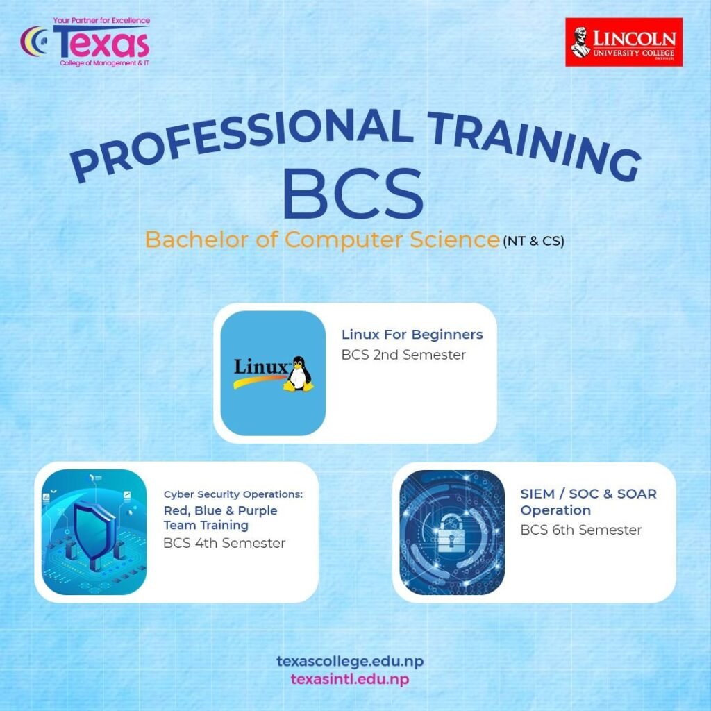 Texas College of Management & IT Launches Professional Training Series for BCS Students