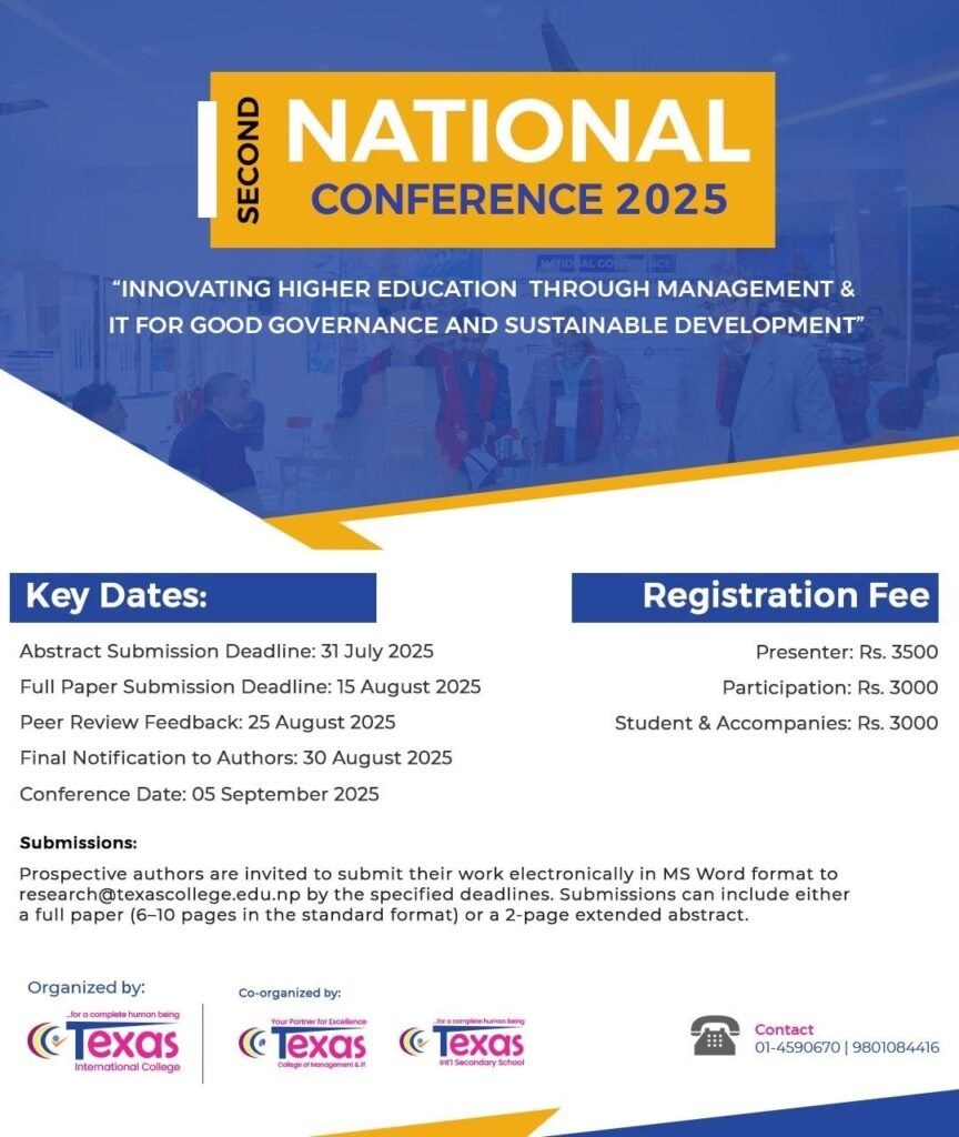 Texas College Announces Second National Conference 2025